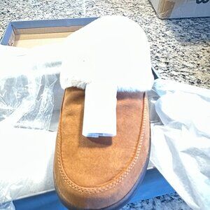 VIONIC SLIPPERS TOFFEE 8.5